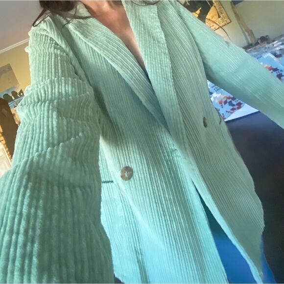 Free People velvet corduroy Blazer - Picture 5 of 11